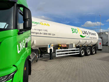 Neue Energie Bionergy LNG Tankstelle Nottuln